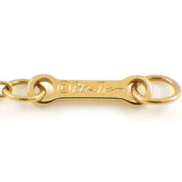 Tiffany Co Palomas Melody Double Circle Necklace Gold - Picture 4 of 10